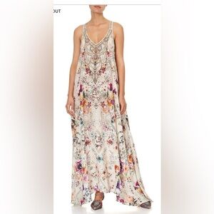 Camilla v neck racerback dress sew in love size extra small new with tags